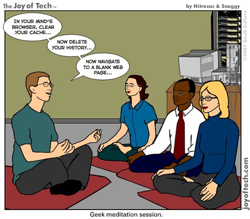 Geek meditation