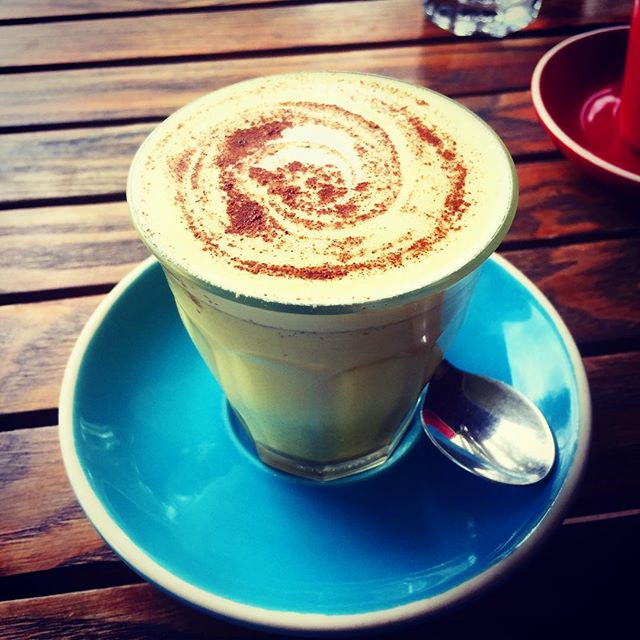 Turmeric Latte on coconut milk Ross M. W.